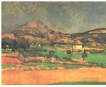 Paul Cezanne Painting - Plain by Mont Sainte Victoire Paul Cezanne